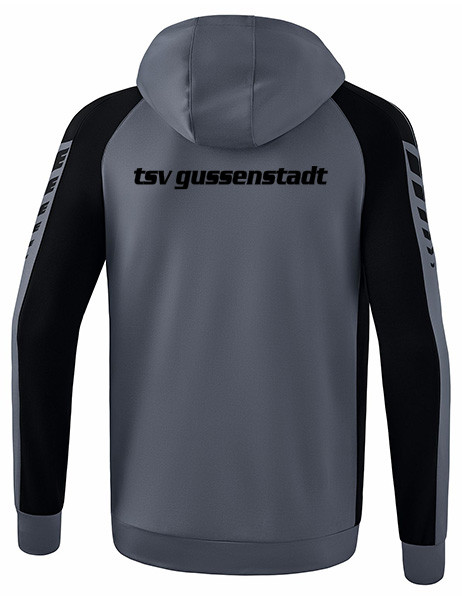 Six Wings Trainingsjacke mit Kapuze inkl. Wappen und Vereinsname (Initialen optional)