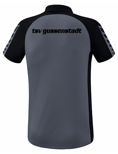 Six Wings Poloshirt inkl. Wappen und Vereinsname (Initialen optional)