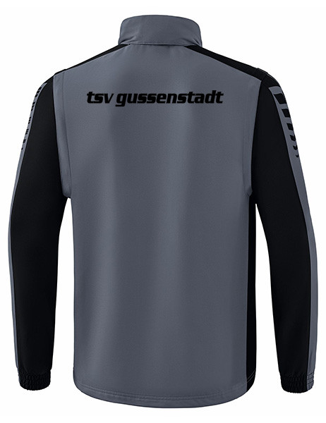 Six Wings Jacke mit abnehmbaren Ärmeln inkl. Wappen und Vereinsname (Initialen optional)